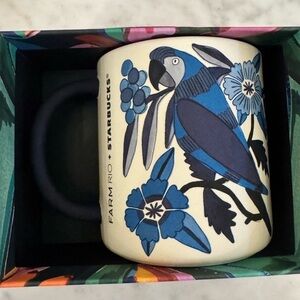FARM Rio + Starbucks Lenco Azulejo Mug